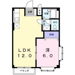 メゾンジョリスＡ棟の物件間取画像